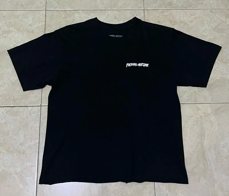 Streetwear Skater T-shirt Pria black photo 1