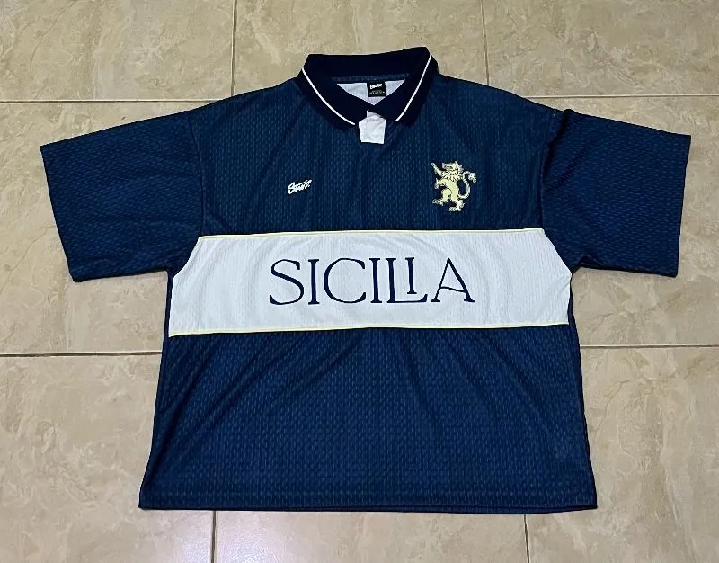 Pull & Bear Streetwear Sportswear Jersey Pria blue photo 1