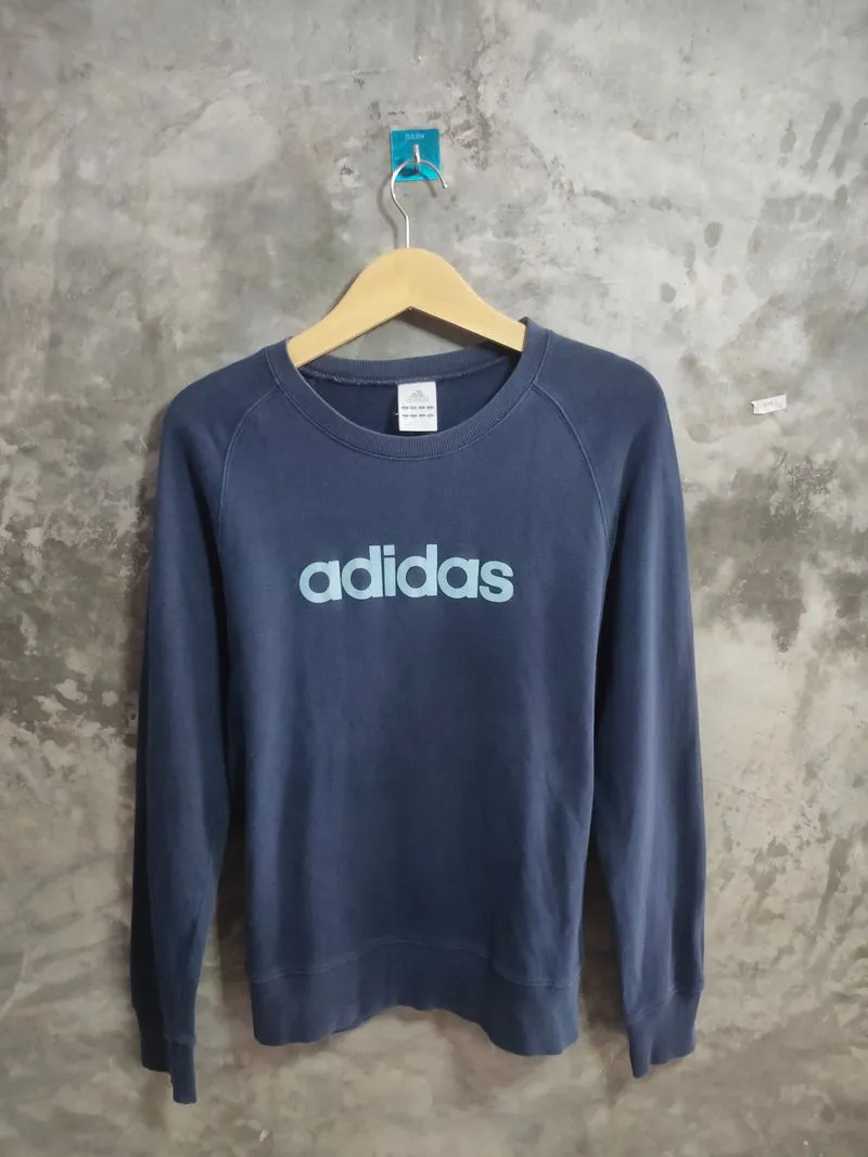 Adidas Casual Sweater Pria navy photo 1