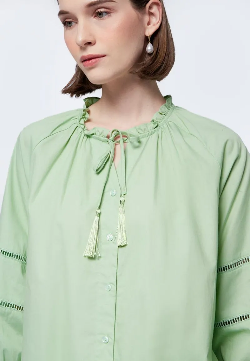Executive Casual Blouse Wanita green photo 1