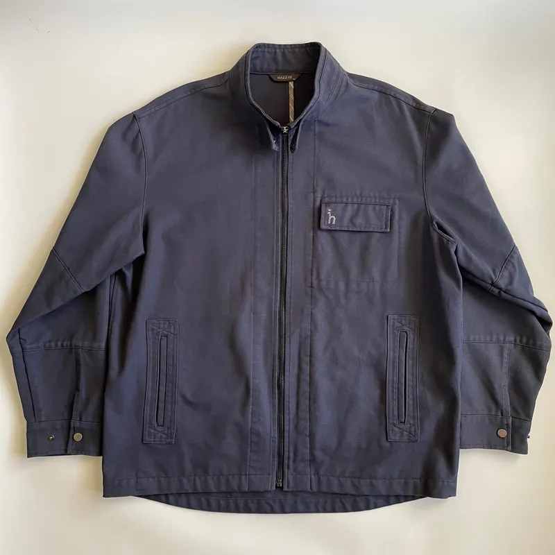 Vintage Casual Windbreaker Pria navy photo 1