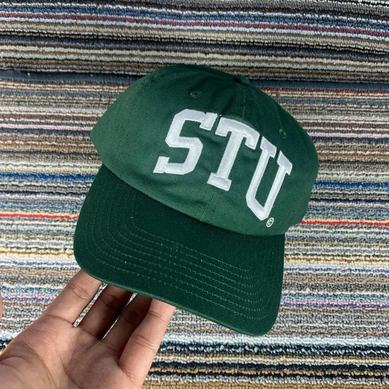 Stussy Vintage Streetwear Hat Pria green photo 1