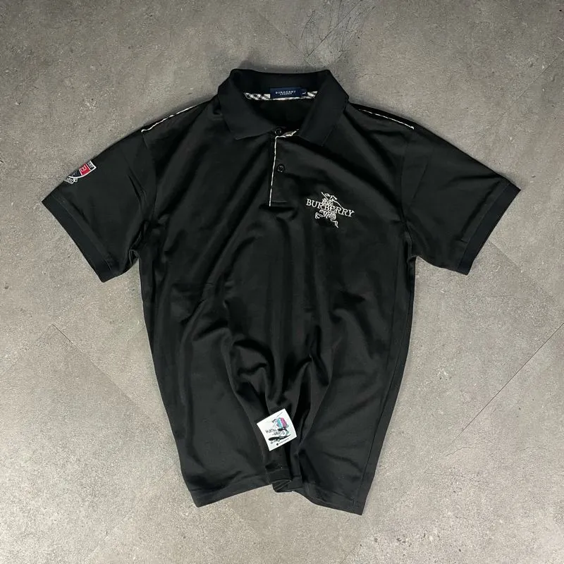 Burberry Casual Polo shirt Pria black photo 1