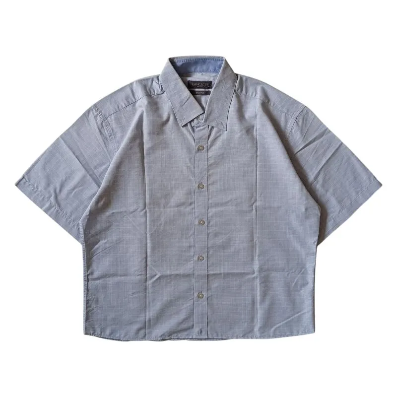 Vintage Streetwear Casual shirt Pria blue photo 1