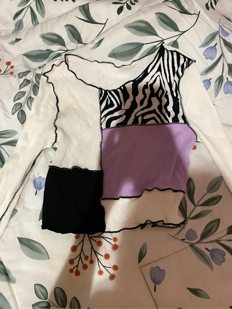 Shein Y2K Casual Shirt Wanita multicolor photo 1