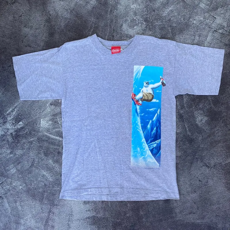 Vintage Streetwear T-shirt Pria gray photo 1