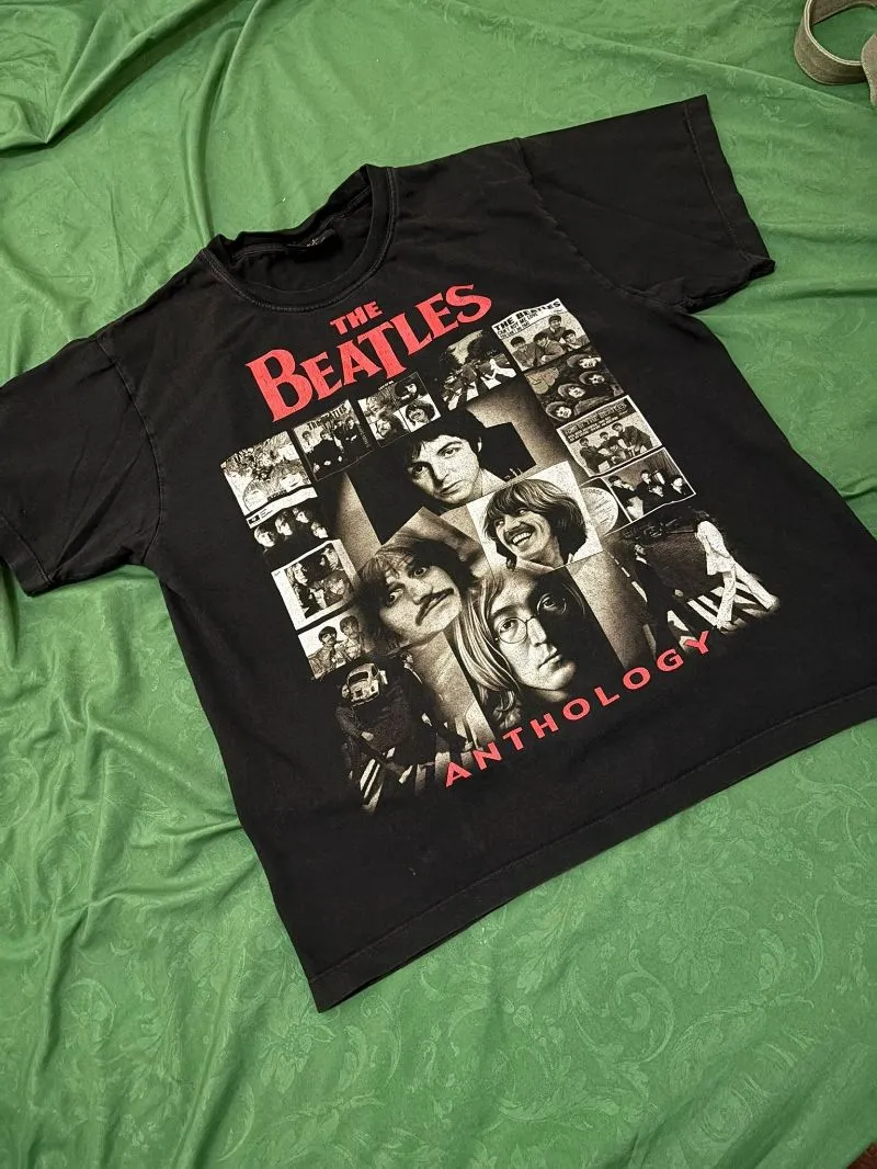 Vintage T-shirt Pria black photo 1