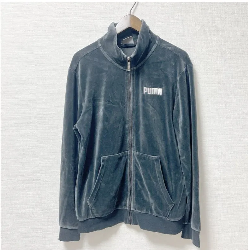 Puma Sportswear Casual Track jacket Pria navy gray photo 1
