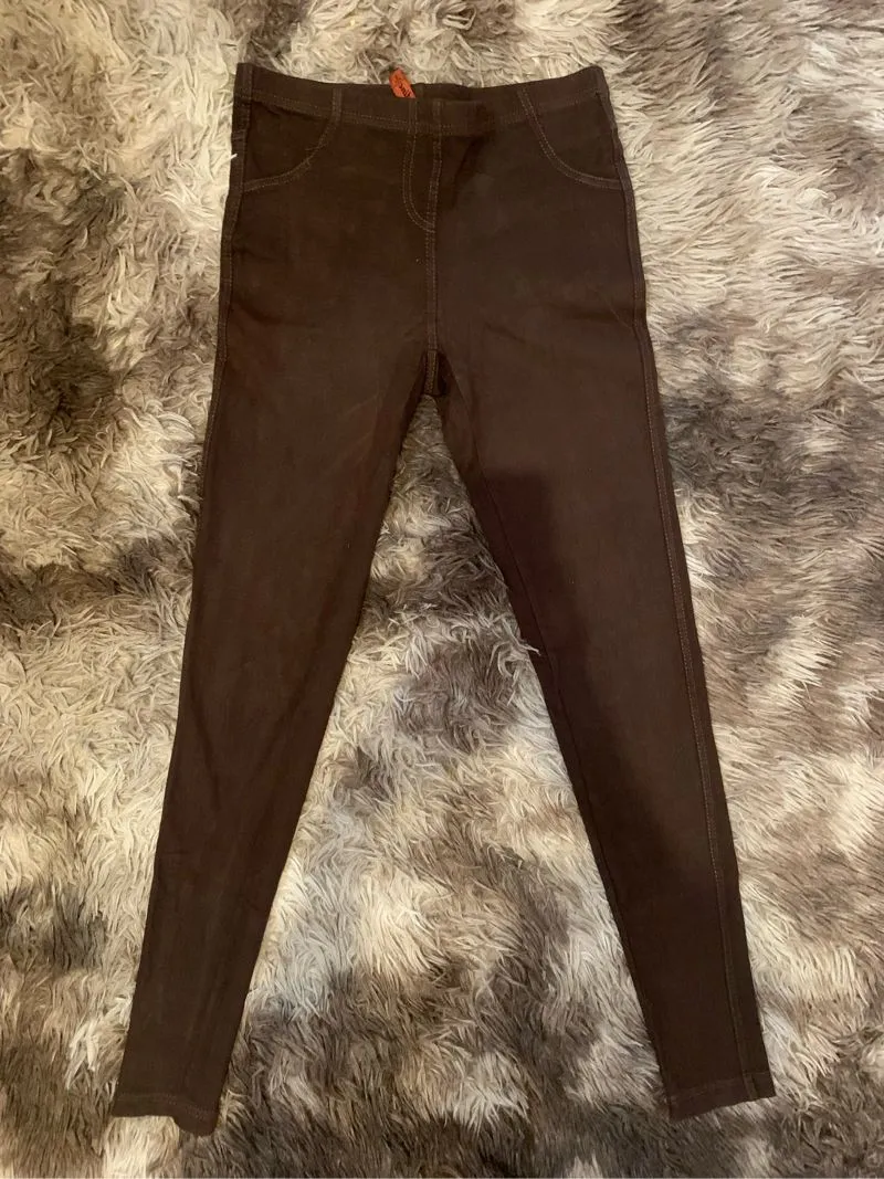 Coquette Casual Legging Wanita brown photo 1