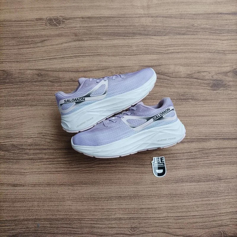 Salomon Streetwear Sportswear Sneakers Wanita purple white photo 1