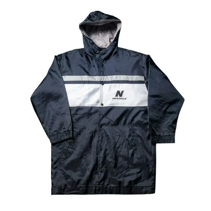 New Balance Sportswear Trench coat Pria navy gray photo 1