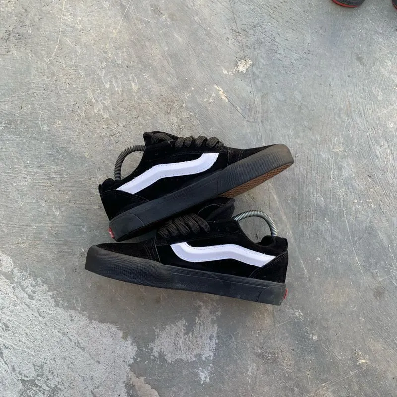 VANS Casual Sneakers Pria white black photo 1
