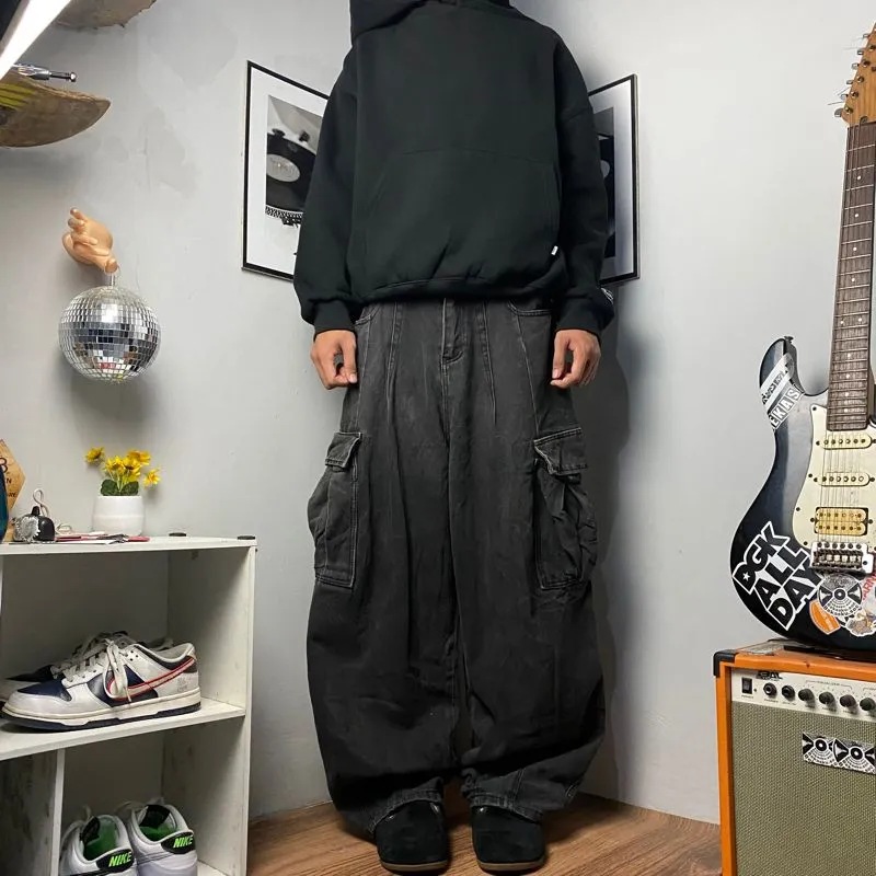 Vintage Y2K Jeans Pria black gray photo 1