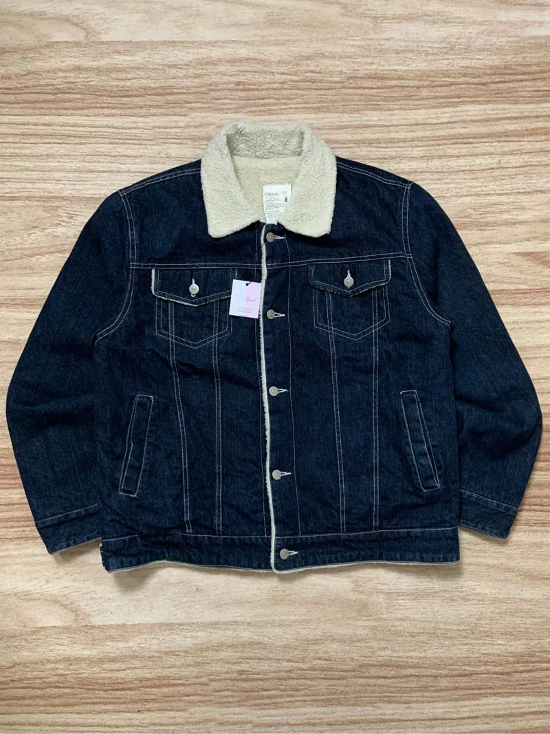 Japanese brand Y2K Denim jacket Pria navy photo 1