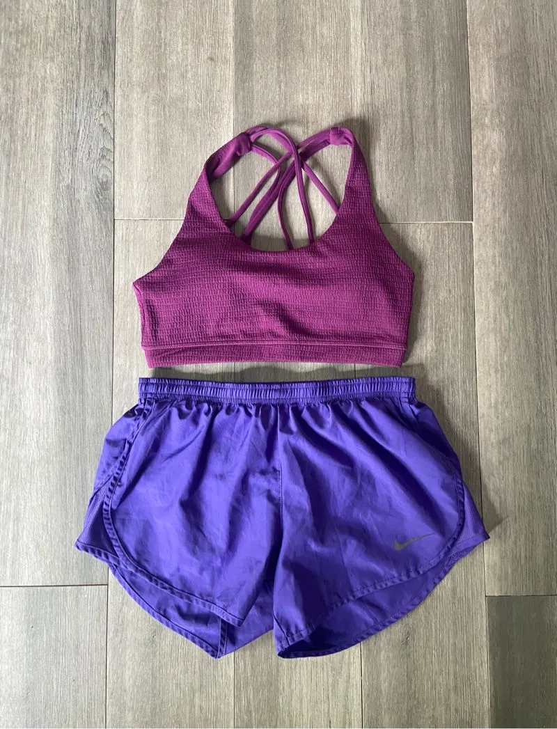 Cotton On Sportswear Bralette Wanita burgundy photo 1
