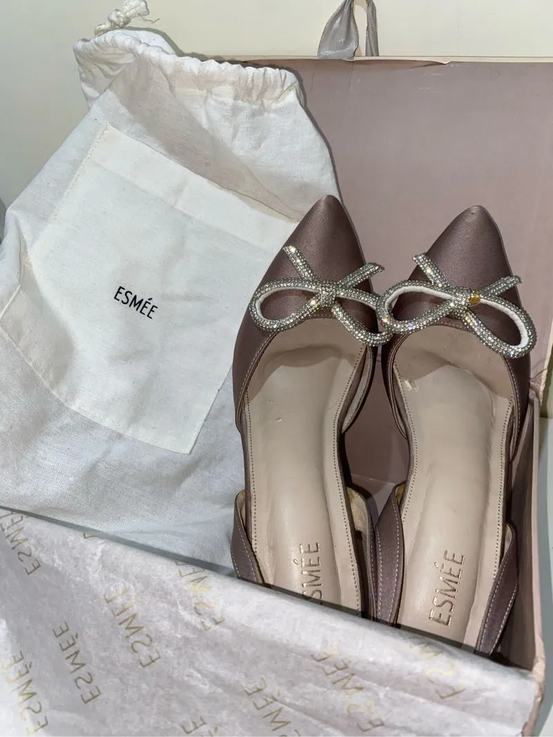 Casual Heels Wanita purple photo 1
