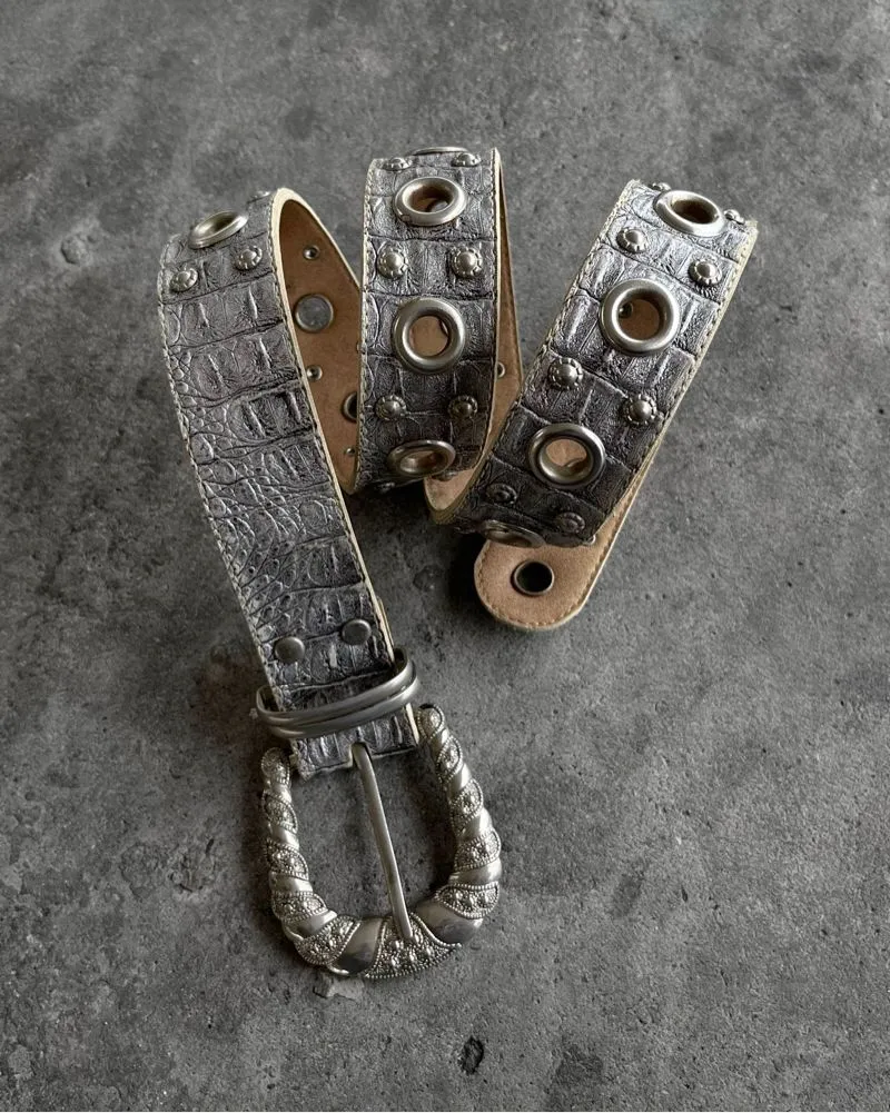 Vintage Streetwear Belt Pria silver photo 1