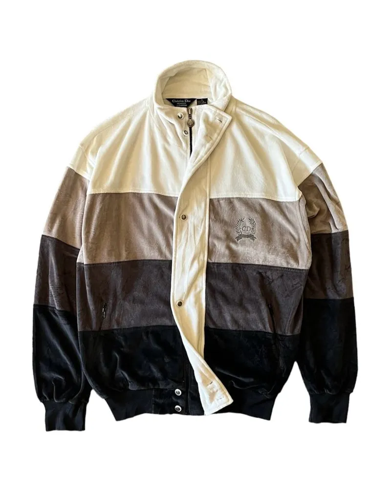 Dior Luxury Bomber jacket Pria black gray photo 1