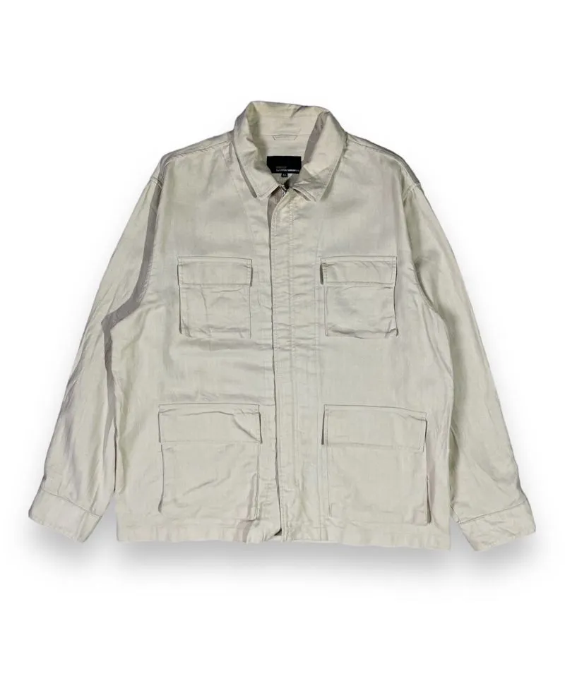 Japanese brand Vintage Casual Trench coat Pria khaki gray photo 1