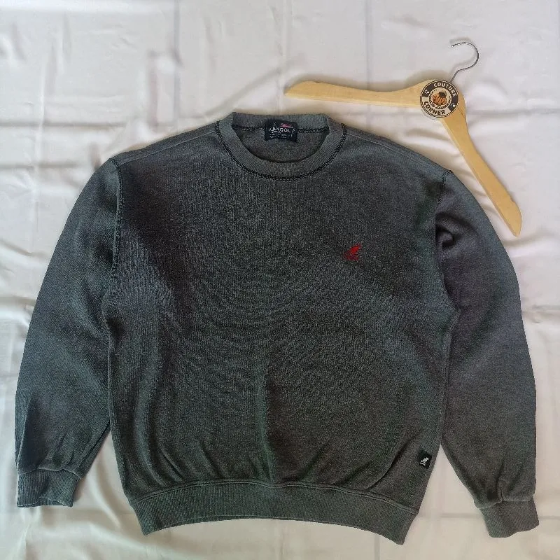 Kangol Casual Sweater Pria gray photo 1