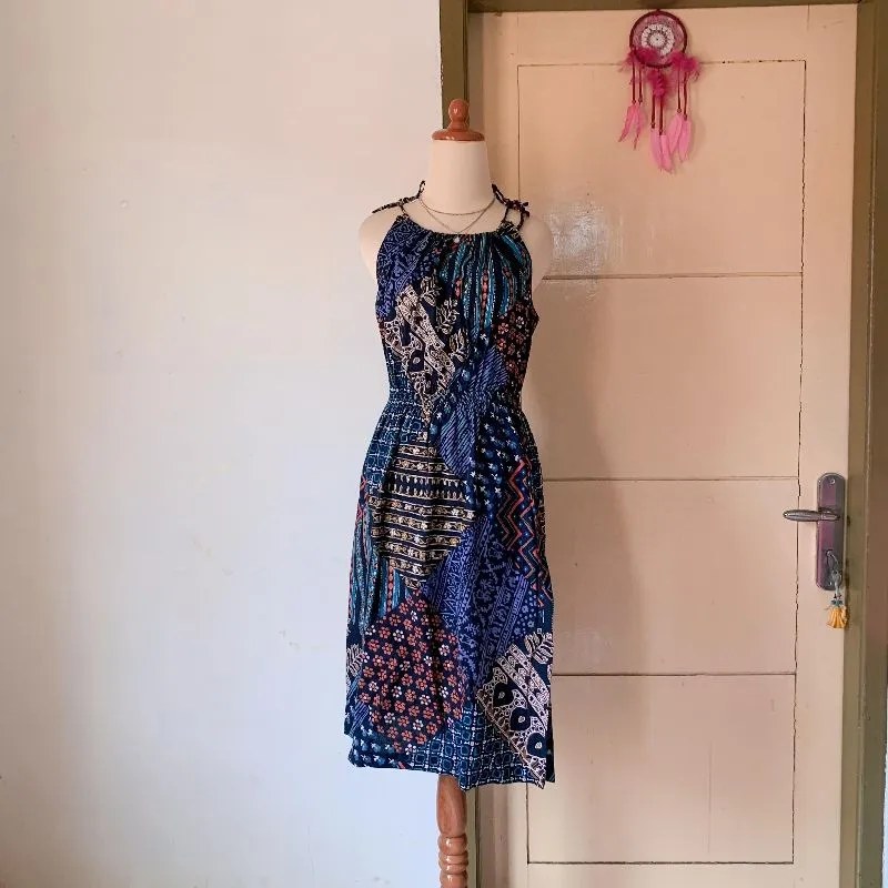 Batik Casual dress Wanita multicolor photo 1