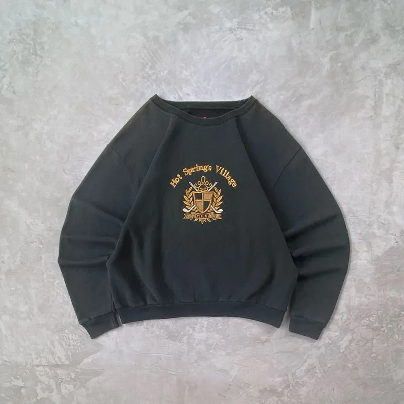 Vintage Y2K Hoody Pria black photo 1