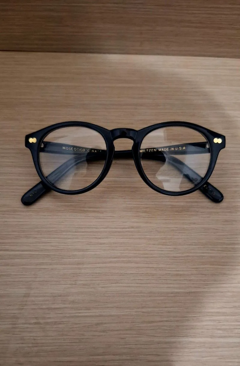 MOSCOT Minimalist Casual Glass Pria black photo 1