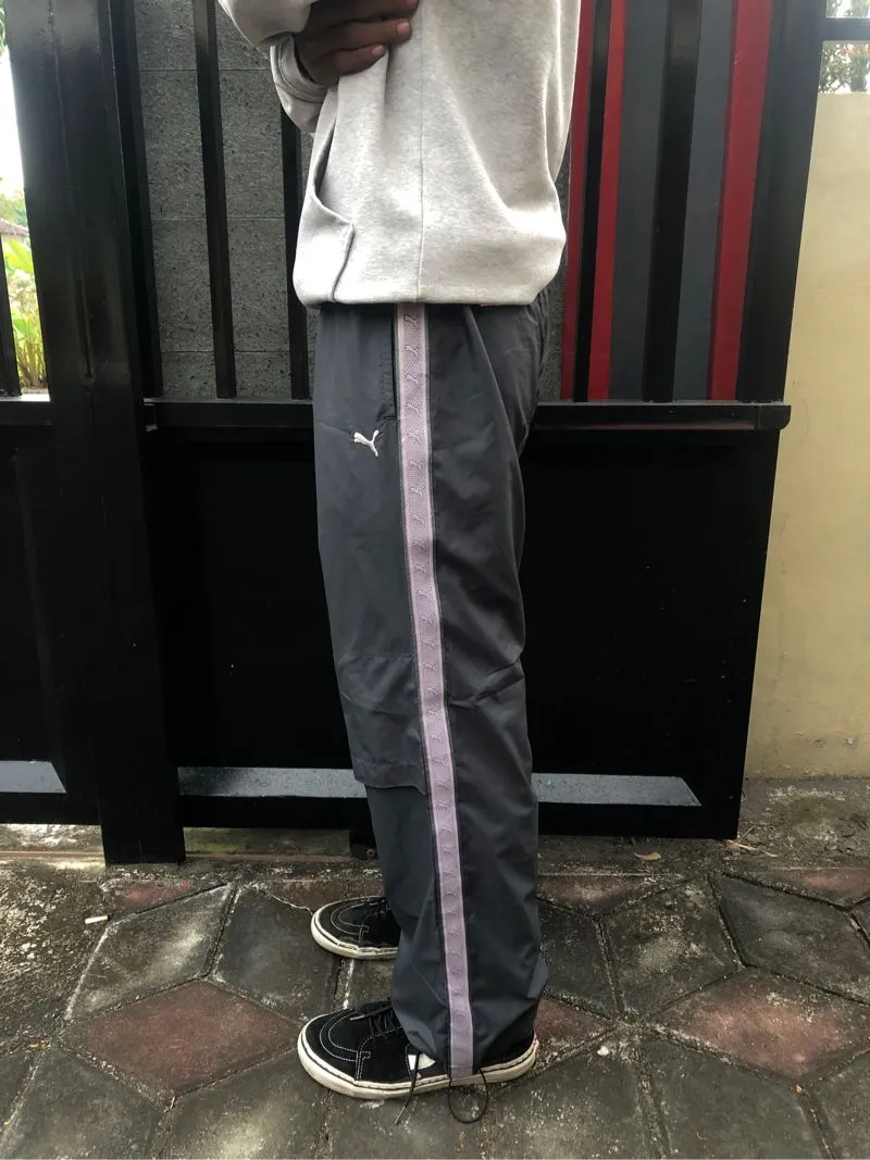 Puma Streetwear Casual Tracksuit Pria gray photo 1