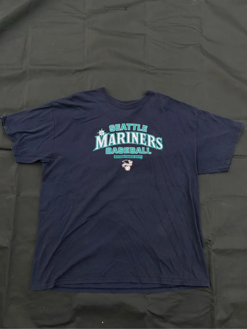 MLB Casual T-shirt Pria navy photo 1