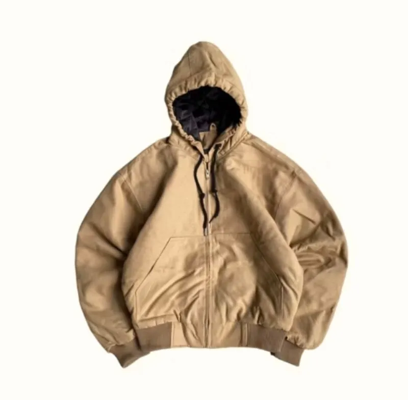 Casual Bomber jacket Pria tan brown photo 1