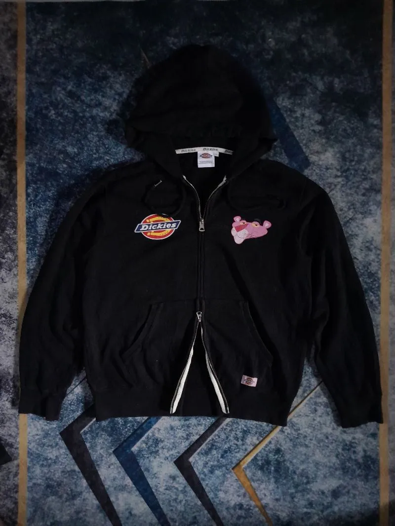 Dickies Streetwear Y2K Hoody Pria pink black photo 1