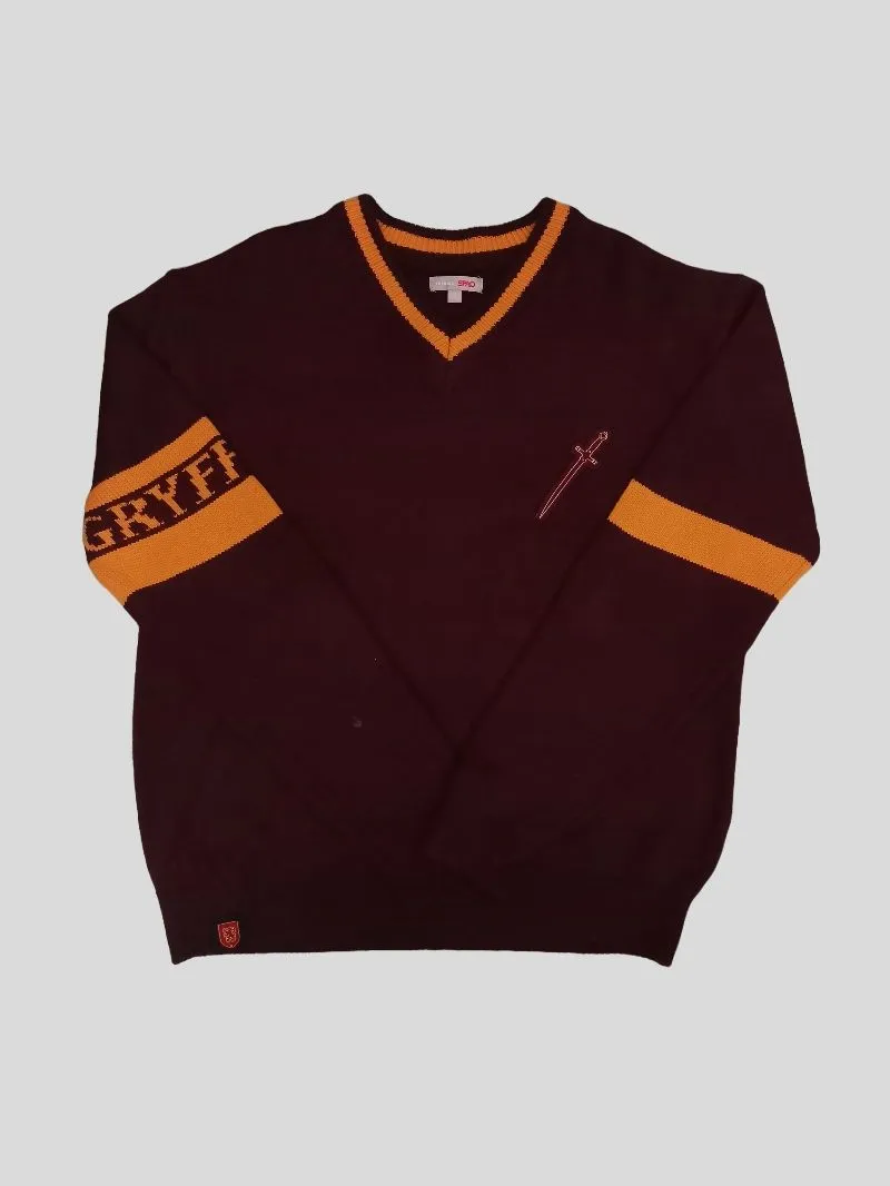 Spao Vintage Casual Sweatshirt Pria yellow red photo 1