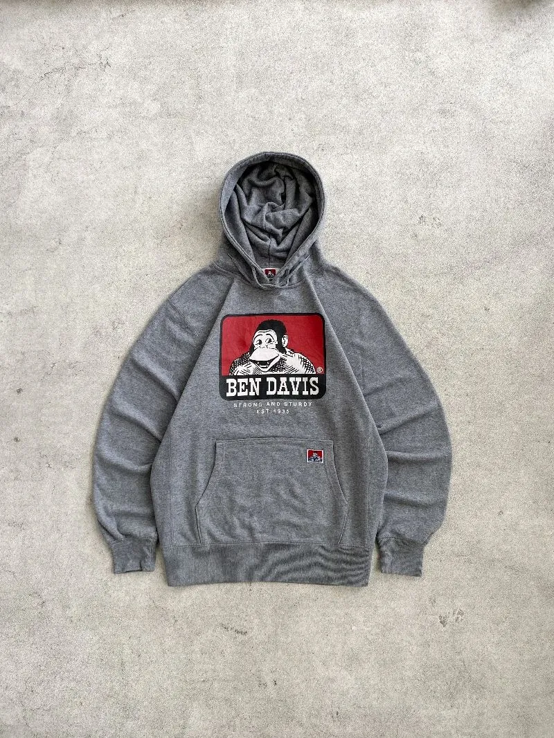 Ben Davis Streetwear Skater Hoody Pria gray photo 1
