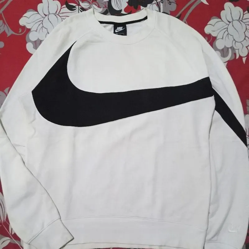 Nike Casual Sweatshirt Pria white photo 1