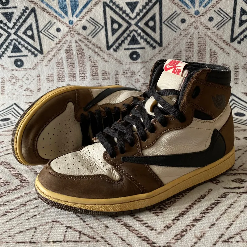 Nike Streetwear Y2K Sneakers Pria brown photo 1