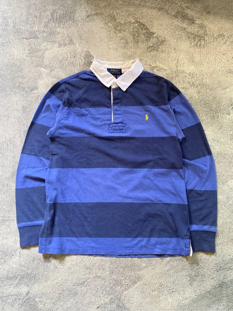 Polo Ralph Lauren Vintage Casual Polo shirt Pria navy blue photo 1