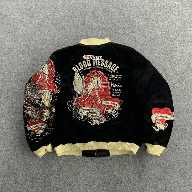 Streetwear Bomber jacket Pria black photo 1