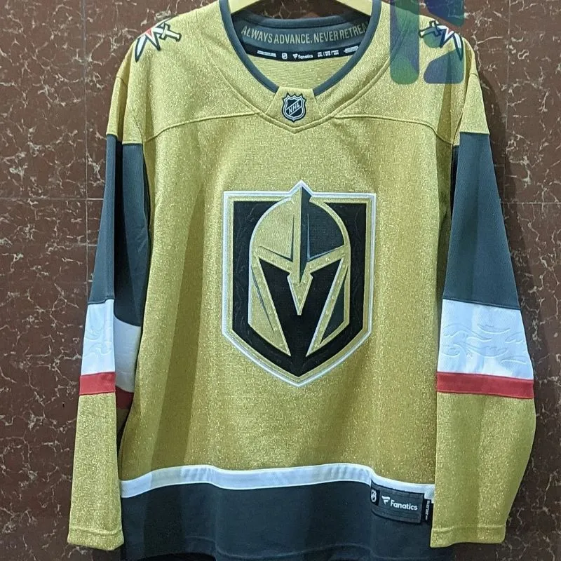 Y2K Sportswear Jersey Pria gold gray photo 1