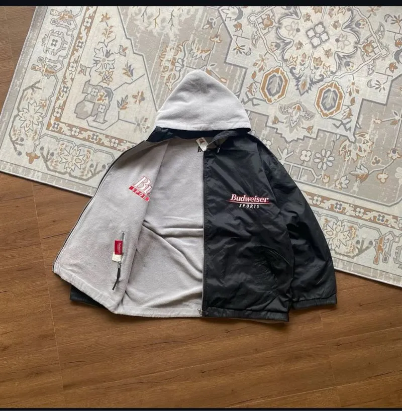 Budweiser Streetwear Windbreaker Pria black photo 1