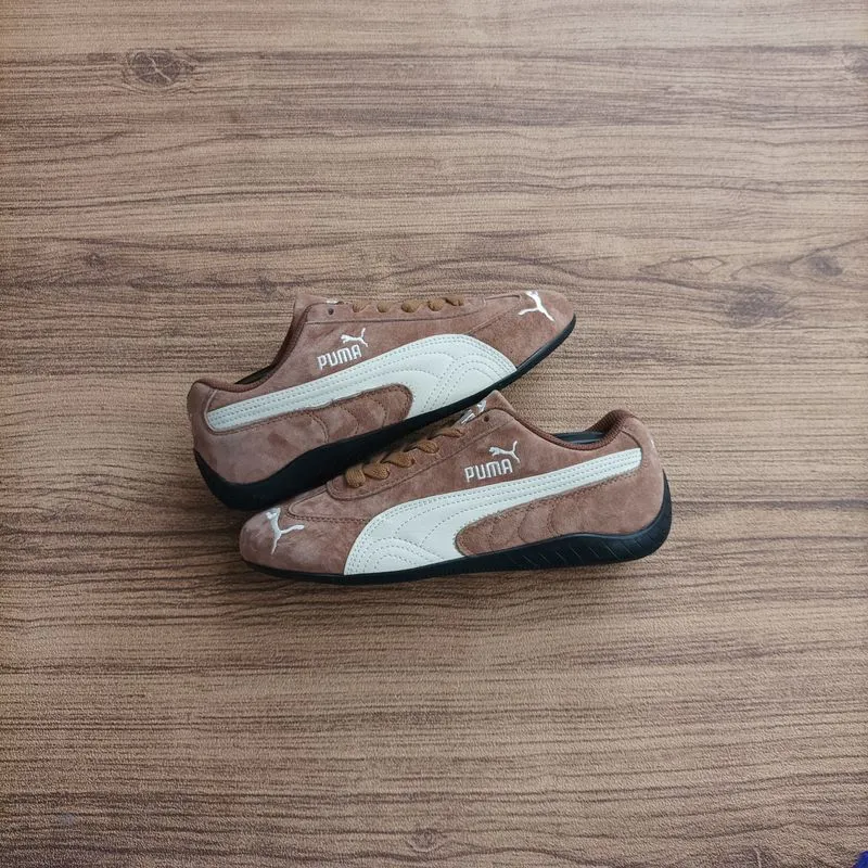 Puma Casual Sneakers Pria white brown photo 1