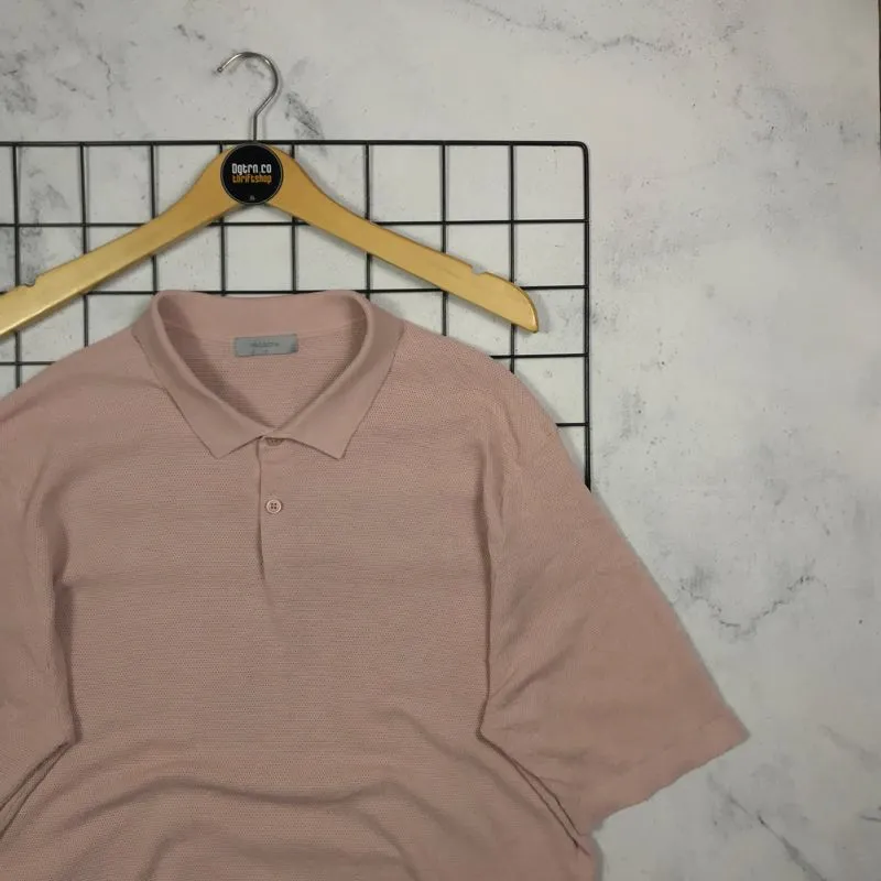 Project M Casual Polo shirt Pria pink photo 1