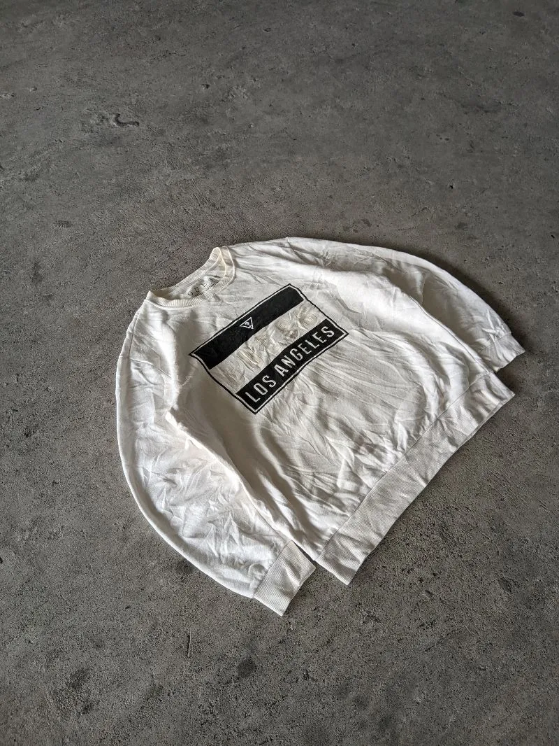 Guess Casual Sweatshirt Pria white photo 1