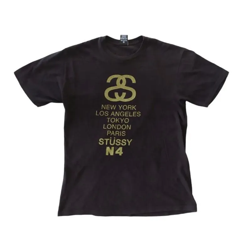 Stussy Streetwear T-shirt Pria black photo 1