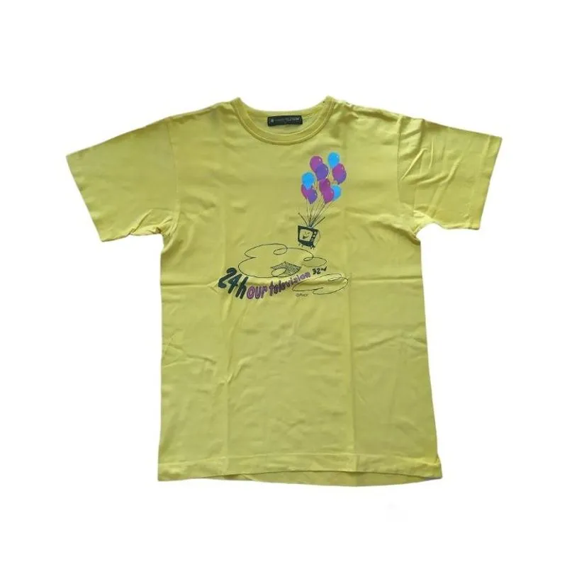 Streetwear T-shirt Pria yellow photo 1