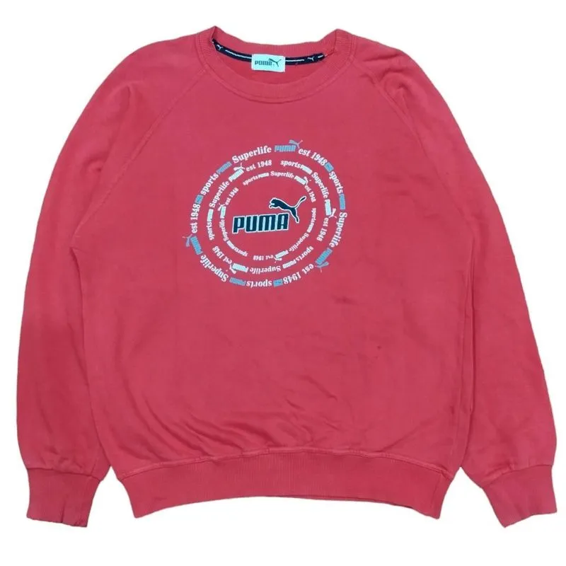 Puma Casual Sweatshirt Pria red photo 1