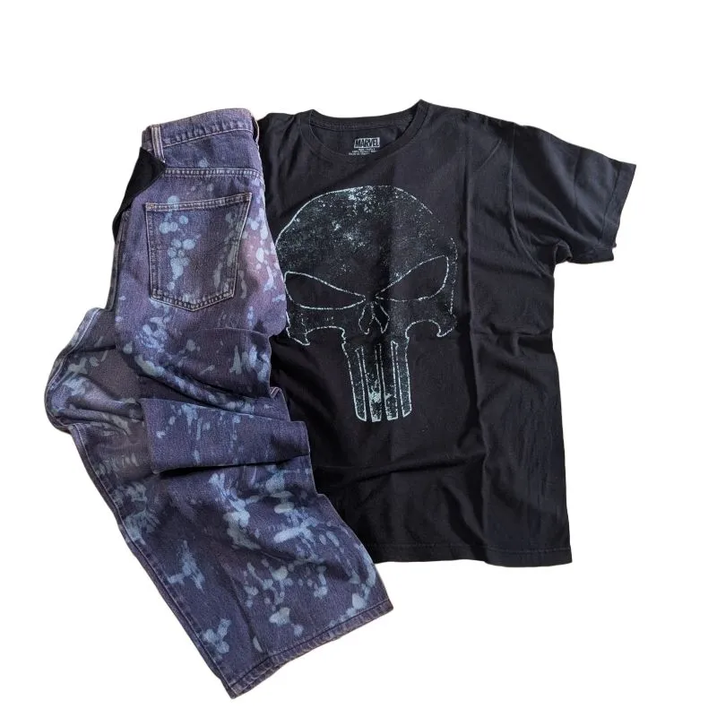 Marvel Streetwear Skater T-shirt Pria black photo 1