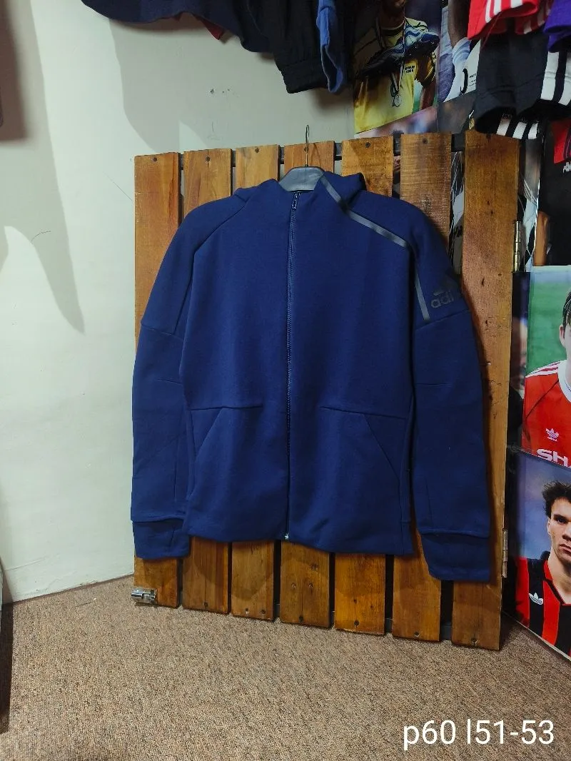 Adidas Casual Track jacket Pria navy photo 1