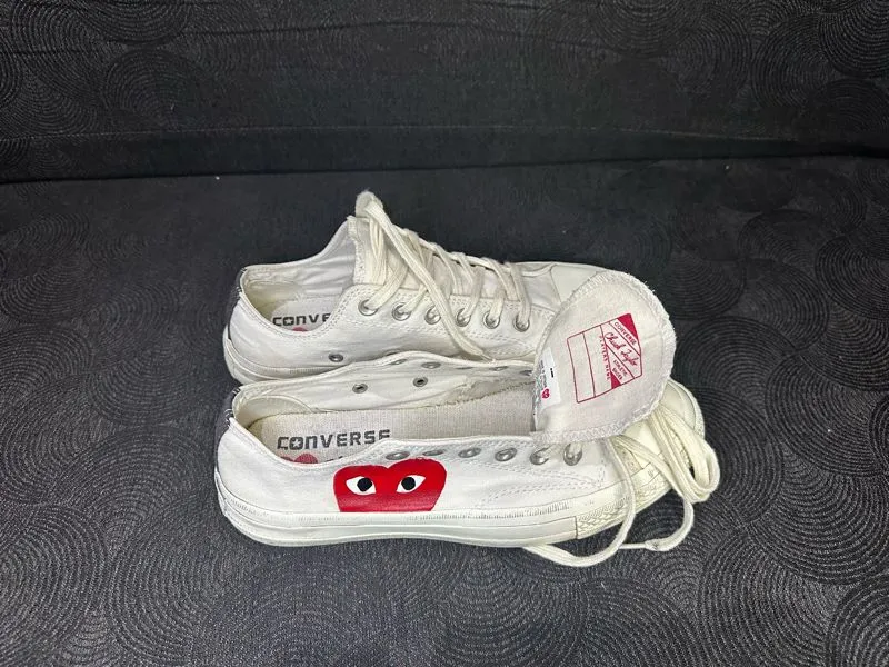 COMME des GARÇONS Skater Sportswear Sneakers Pria white photo 1