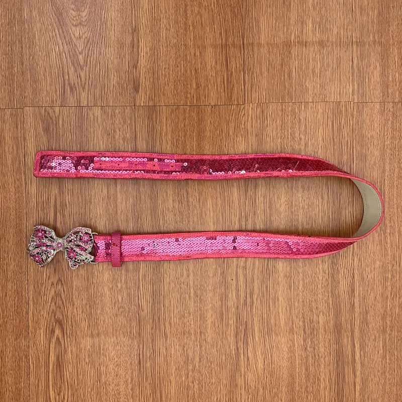 Japanese brand Y2K Lolita Belt Wanita pink photo 1