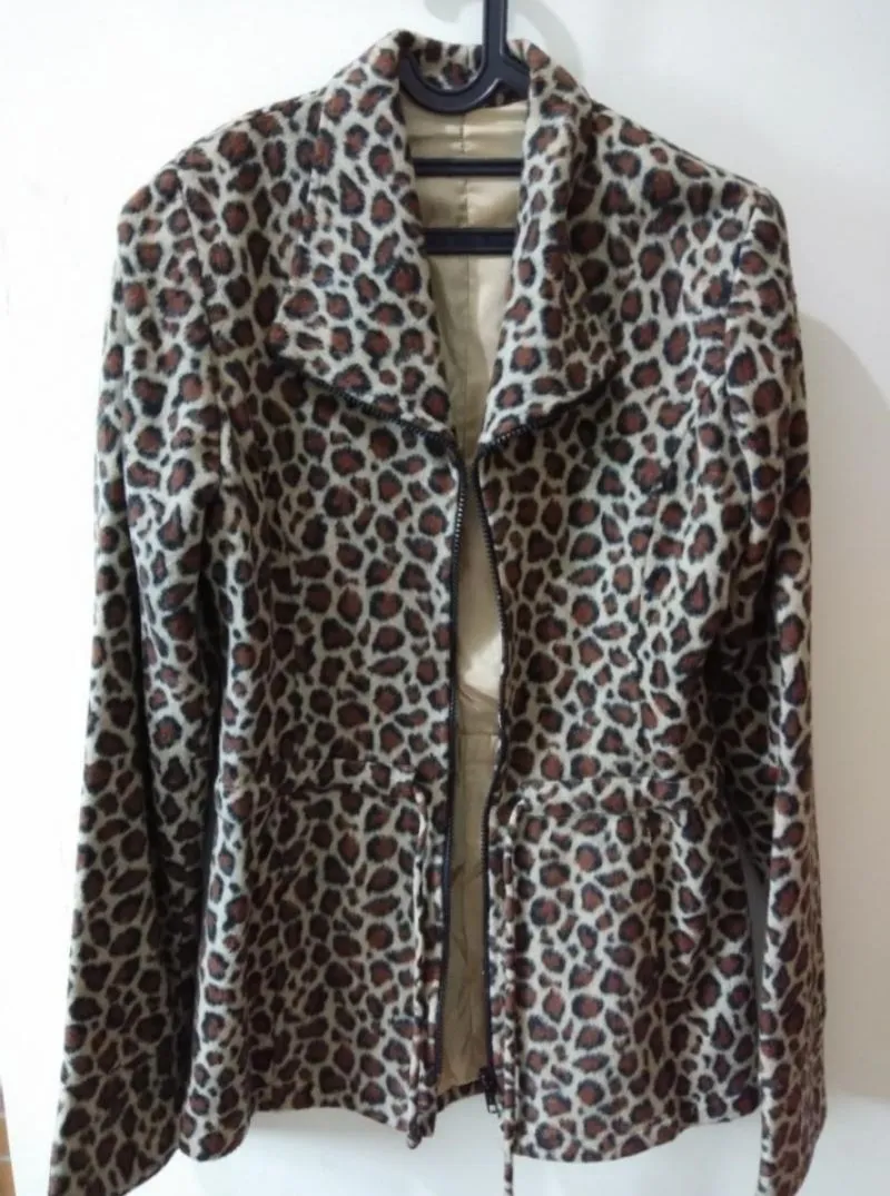 Japanese brand Luxury Indie Blazer Wanita tan brown photo 1